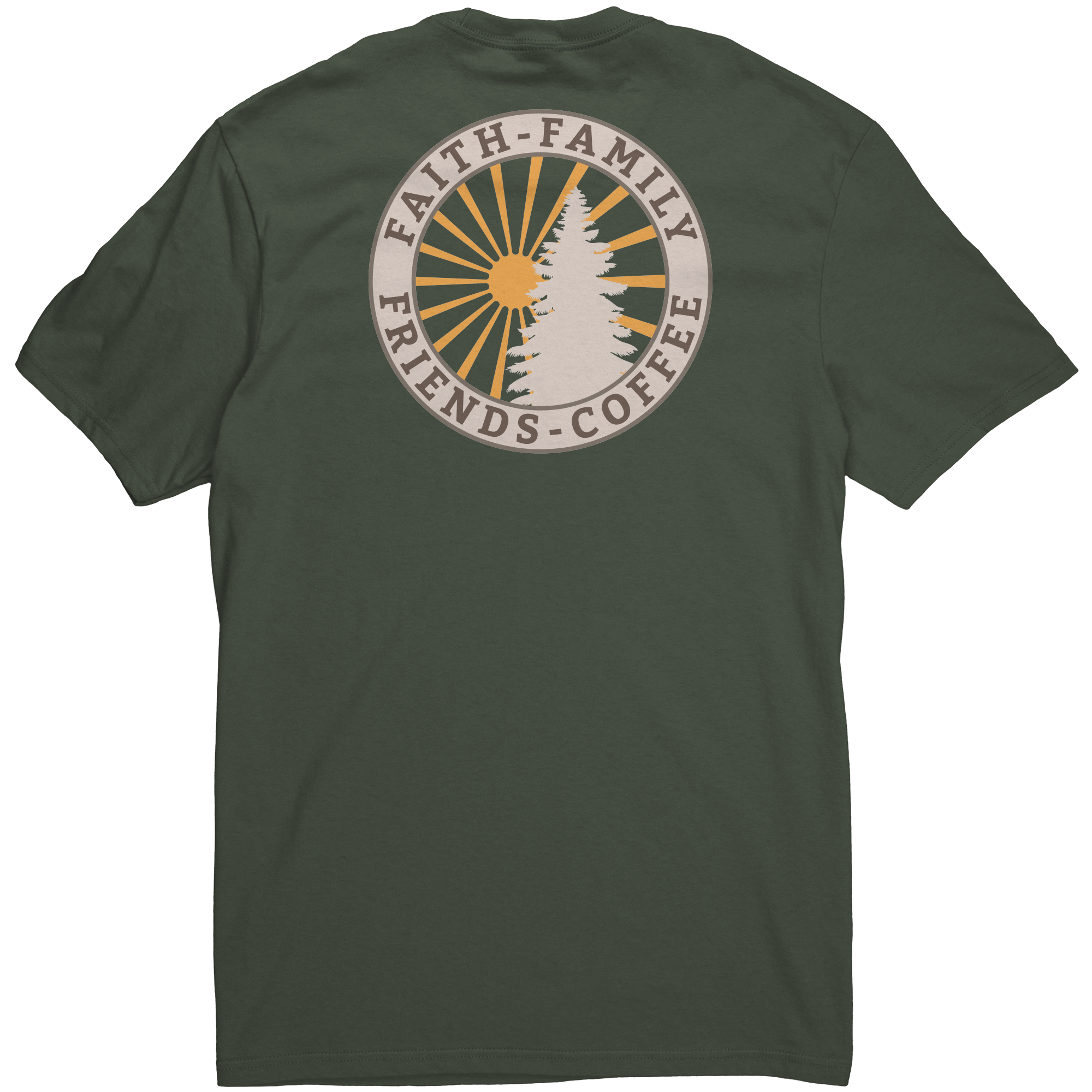 Faith-Family-Friends-Coffee Tee