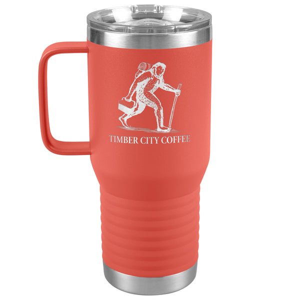 Timber City 20oz Travel Tumbler Sasquatch