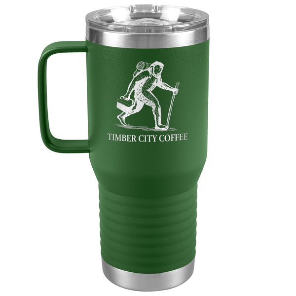 Timber City 20oz Travel Tumbler Sasquatch