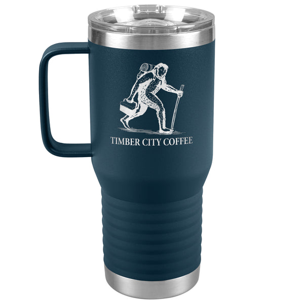 Timber City 20oz Travel Tumbler Sasquatch
