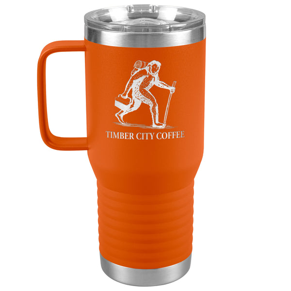 Timber City 20oz Travel Tumbler Sasquatch