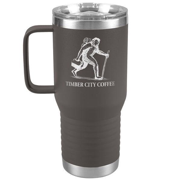 Timber City 20oz Travel Tumbler Sasquatch