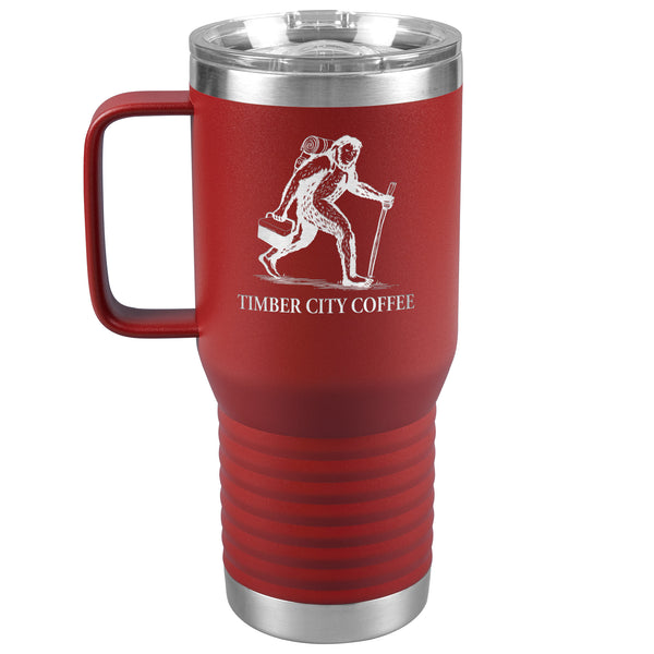 Timber City 20oz Travel Tumbler Sasquatch