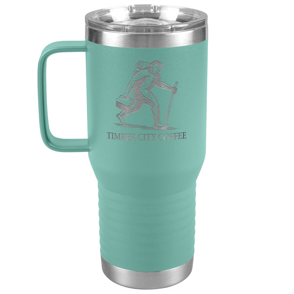 Timber City 20oz Travel Tumbler Sasquatch