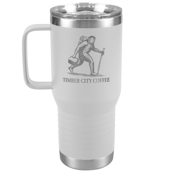 Timber City 20oz Travel Tumbler Sasquatch