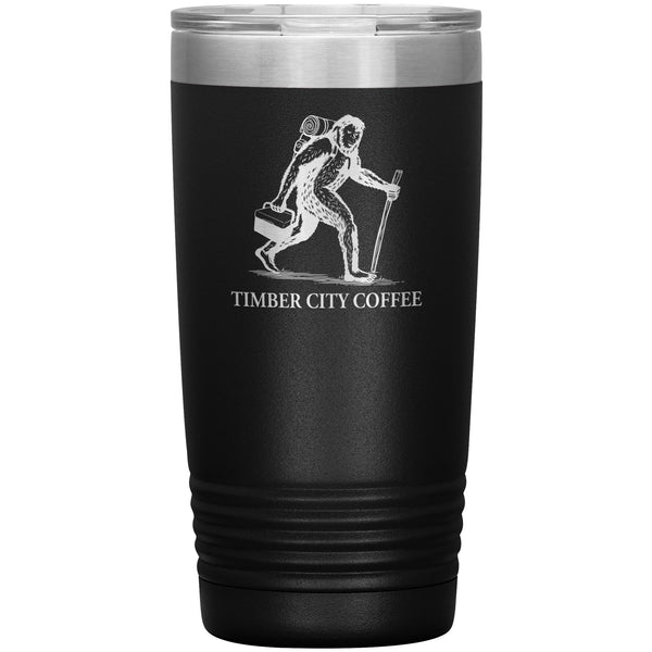 Timber City 20oz Travel Tumbler Sasquatch
