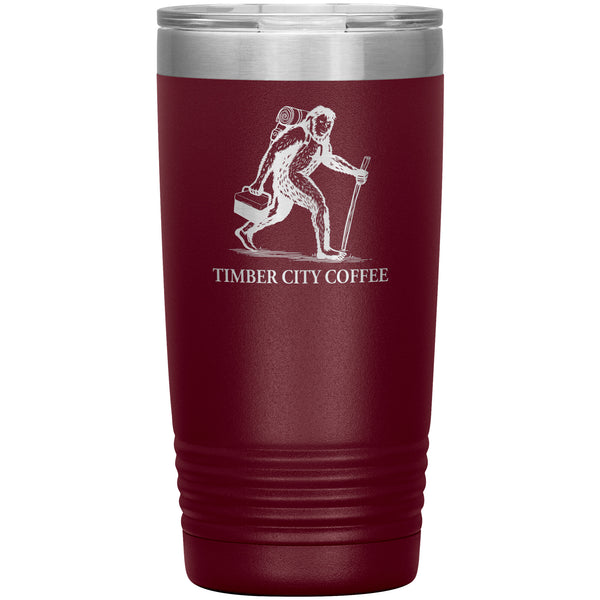 Timber City 20oz Travel Tumbler Sasquatch