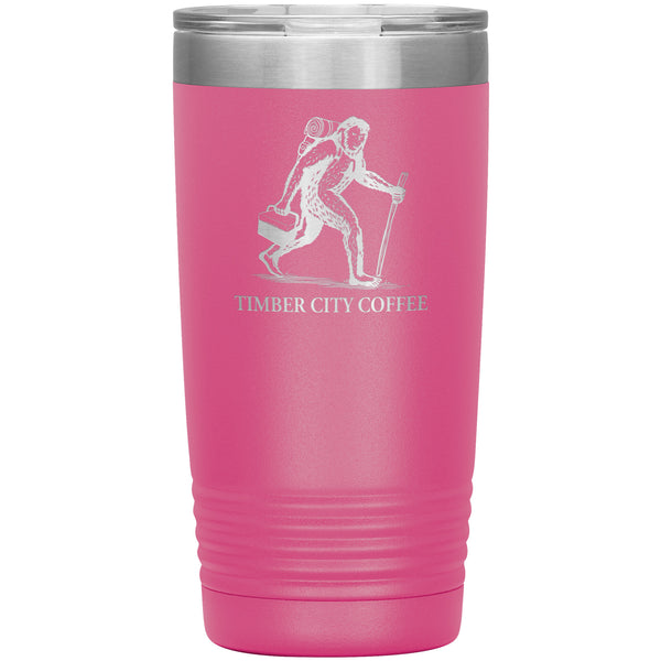 Timber City 20oz Travel Tumbler Sasquatch