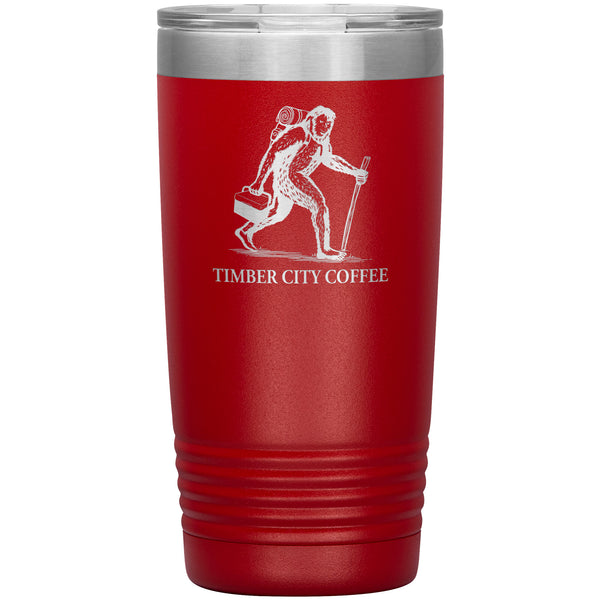 Timber City 20oz Travel Tumbler Sasquatch