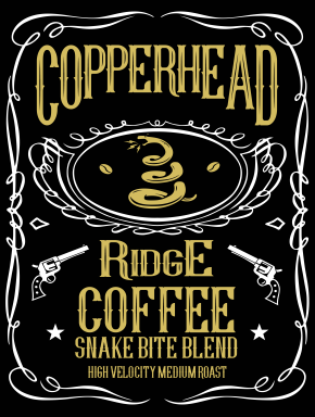 Copperhead ridge ( Snake Bite) Ground 12oz.